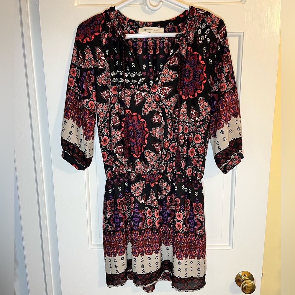 The Impeccable Pig drawstring mini dress